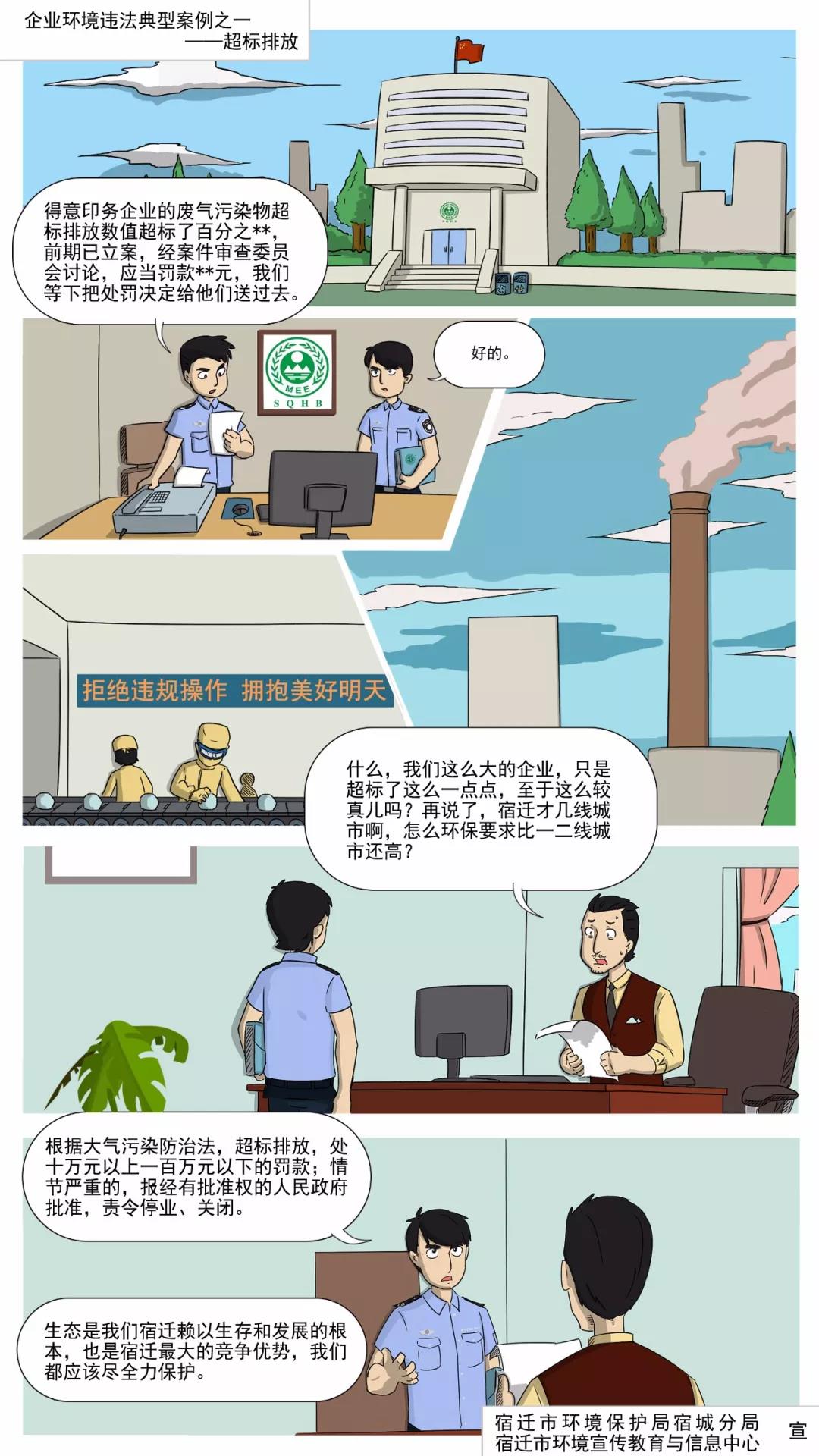 局用漫畫解讀：常見的企業(yè)環(huán)境違法行為有哪些？